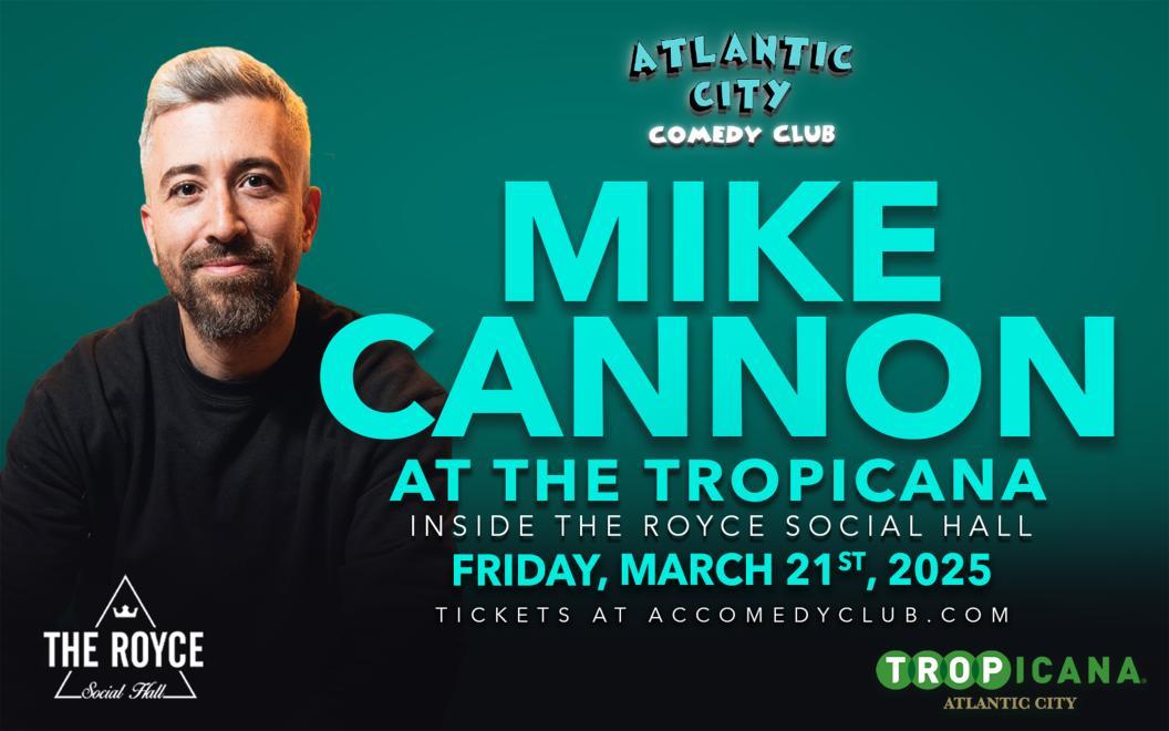 Cannon at Atlantic City Comedy Club